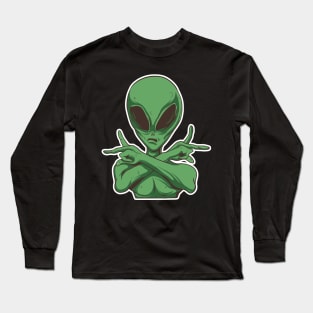 Alien -I have come in peace Long Sleeve T-Shirt